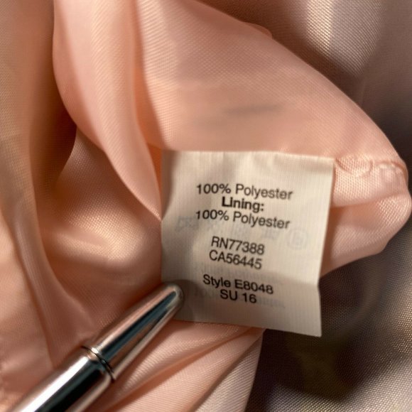 J.Crew Women Size 4 Petite Blue Floral Gallery - Picture 4 of 6